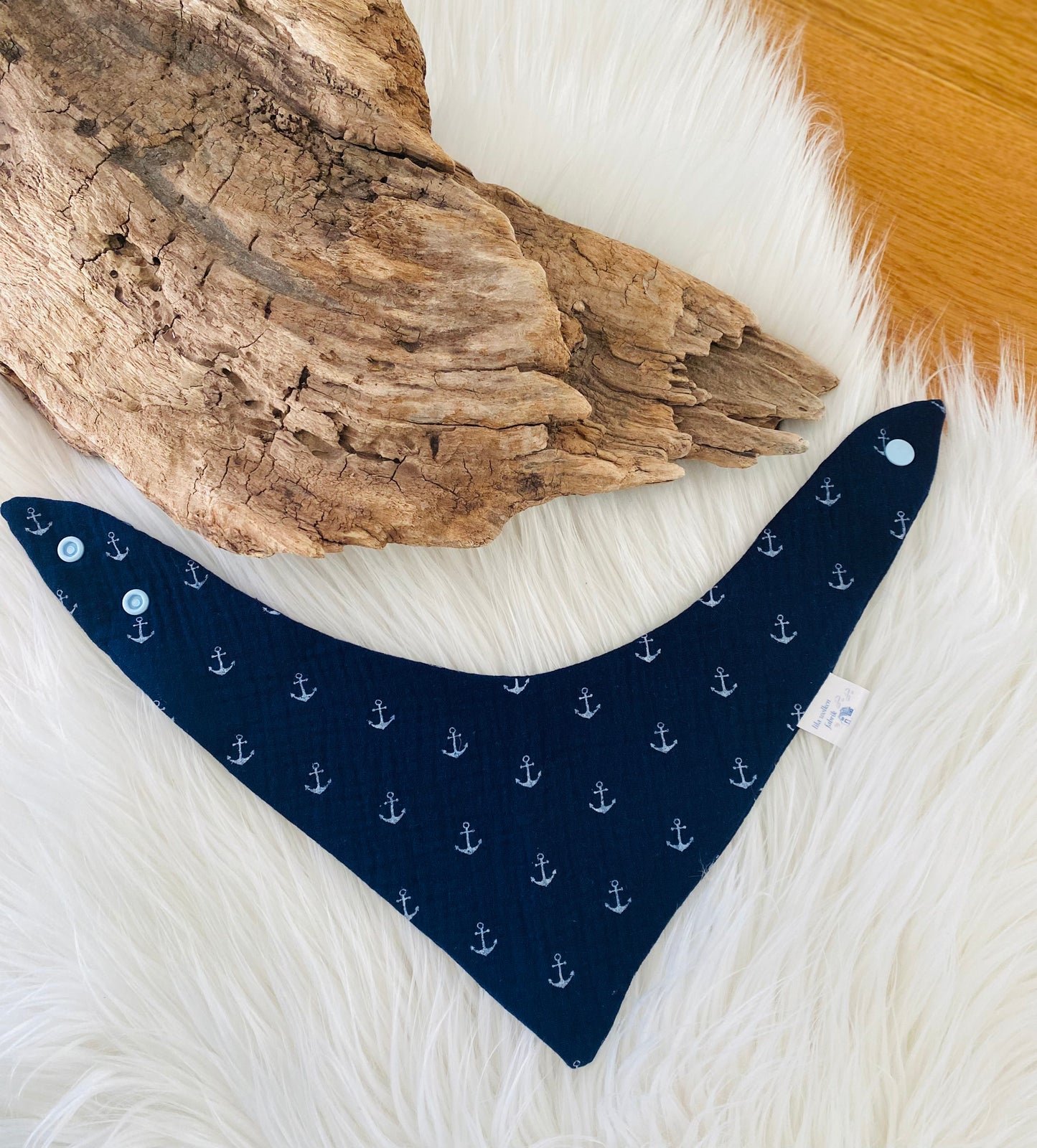 Halstuch weißer Anker