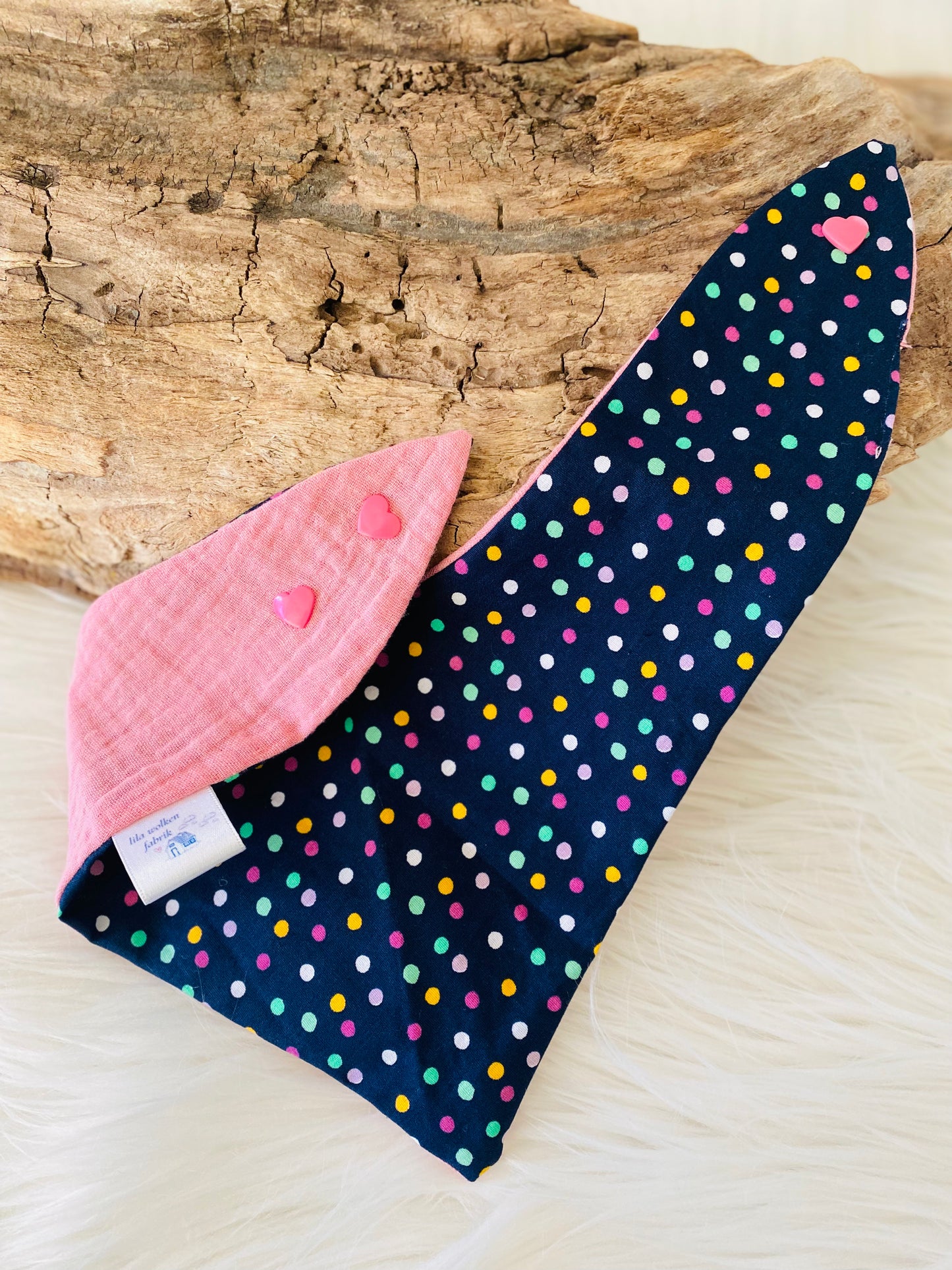 Halstuch buntes Pünktchen