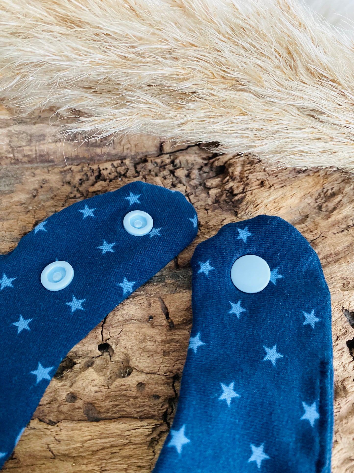 Halstuch blaues Sternchen