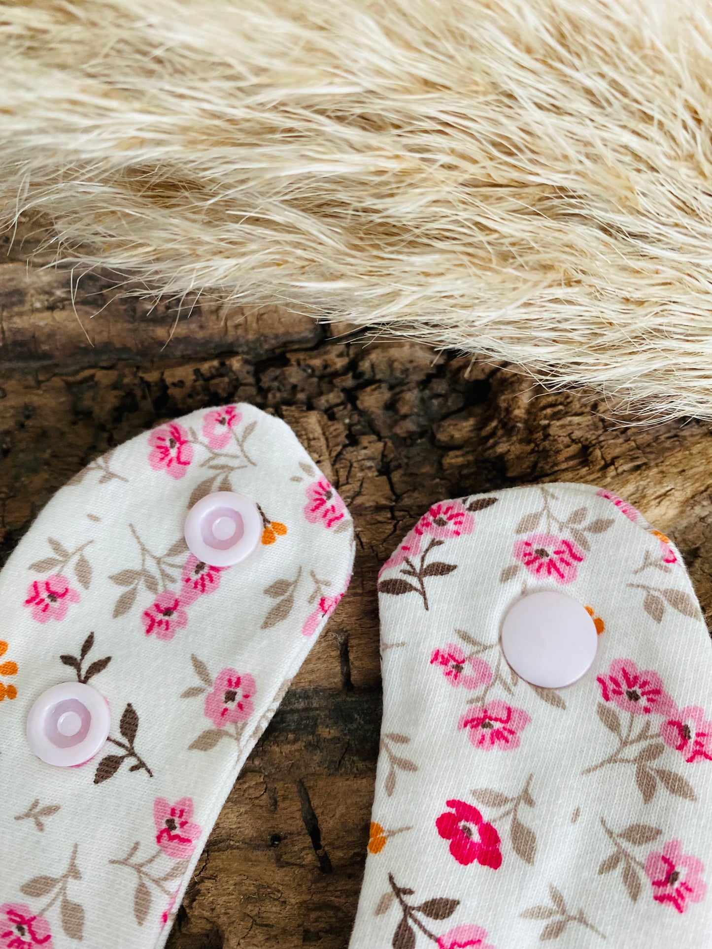 Halstuch rosa Blümchen