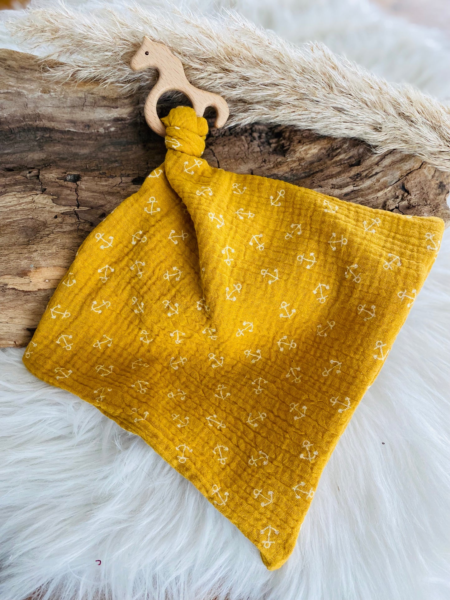 Schnuffeltuch Seepferdchen