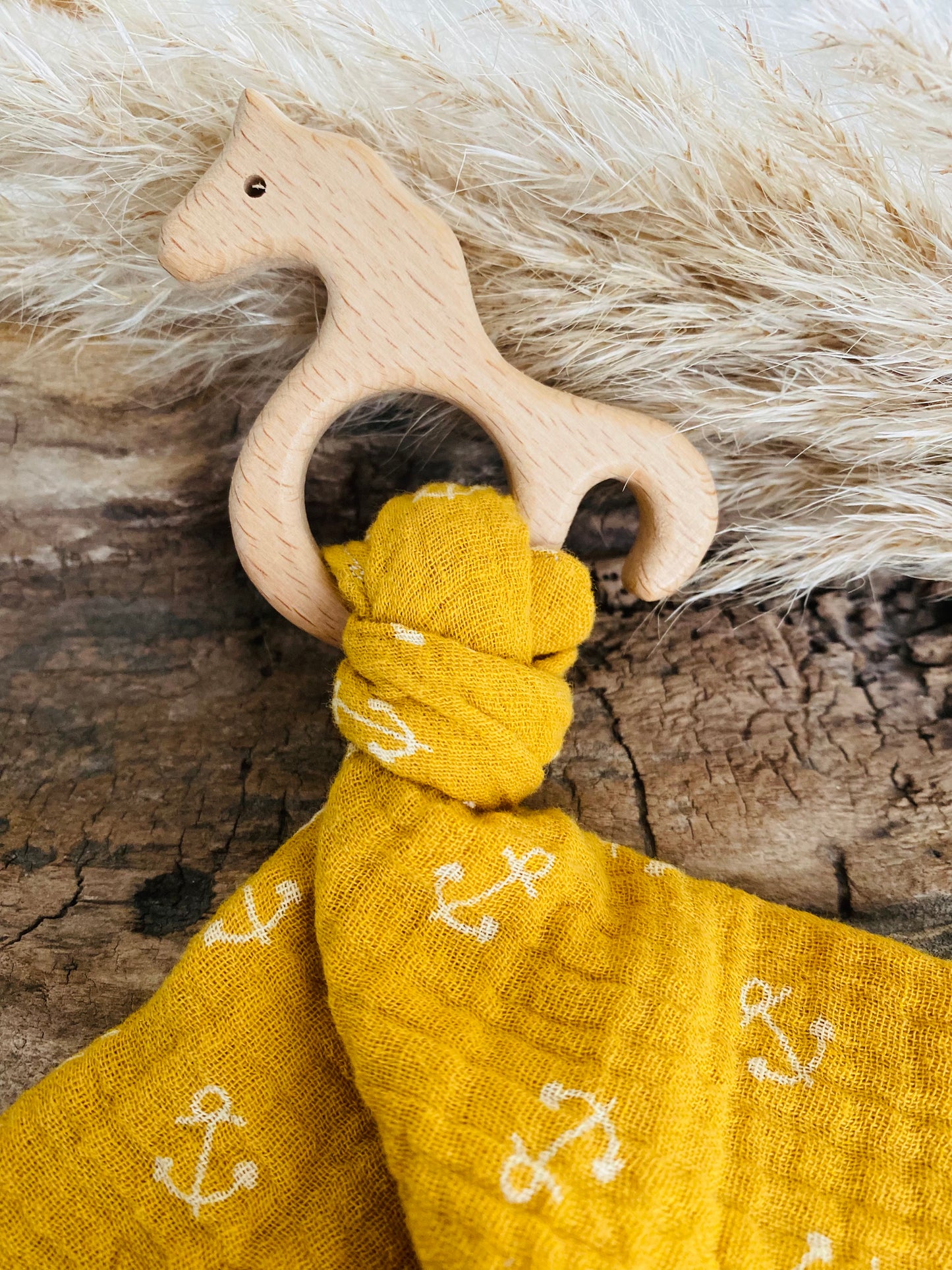 Schnuffeltuch Seepferdchen