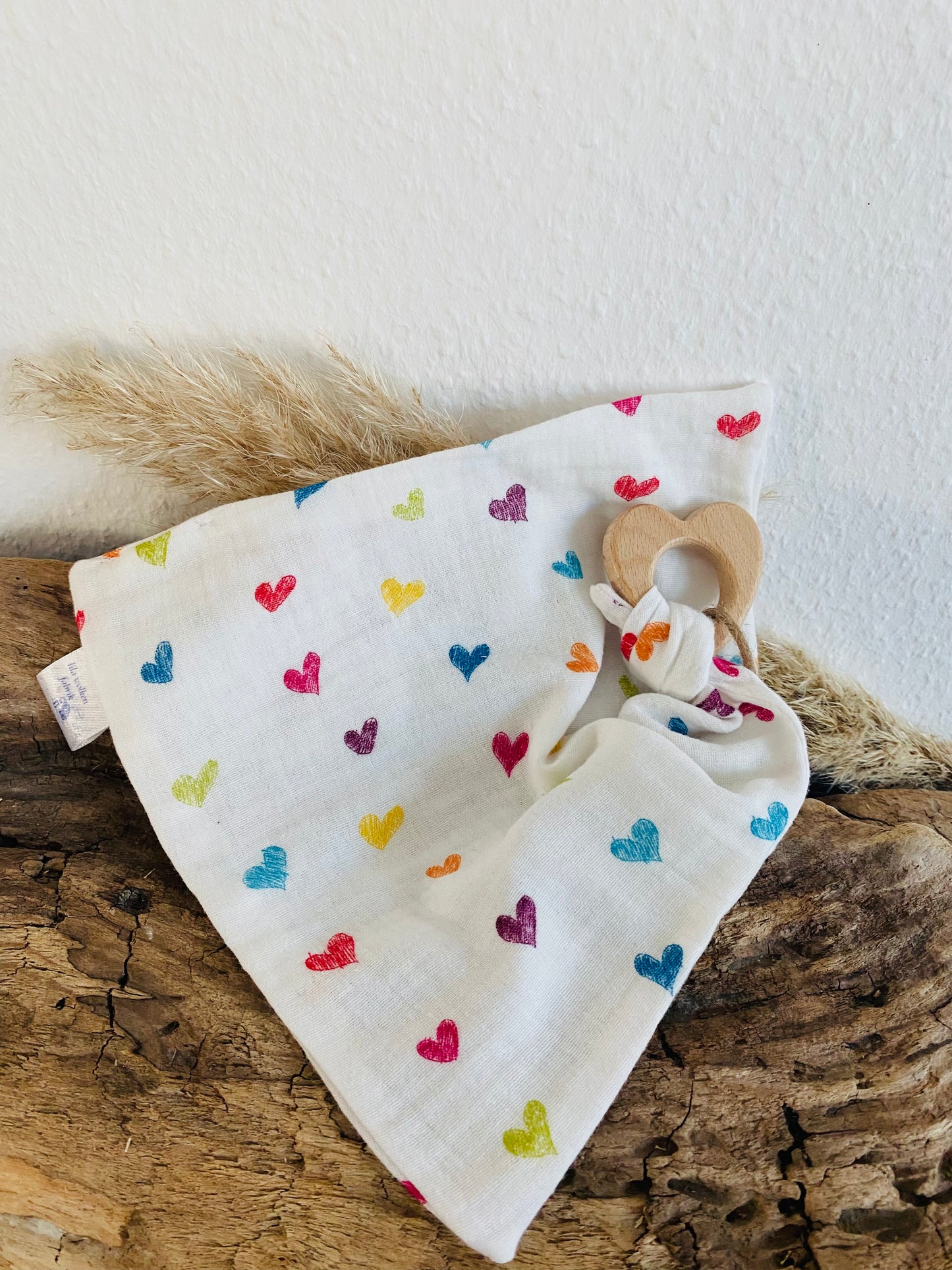 Schnuffeltuch kleines Herz