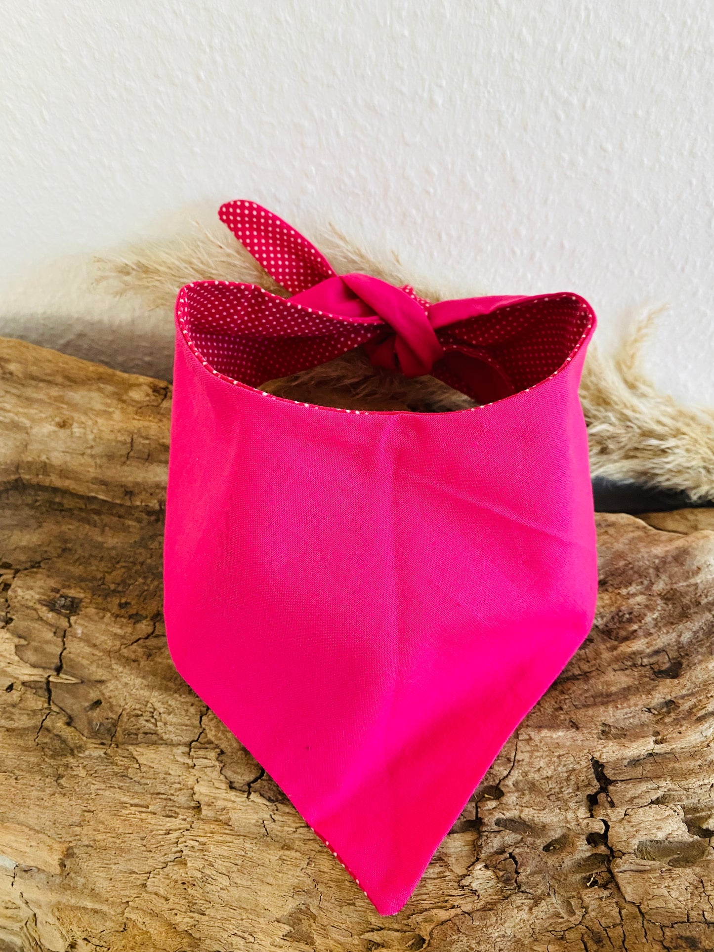 Halstuch pink Pünktchen&Pink