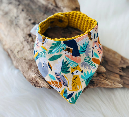 Halstuch Safari senfgelb